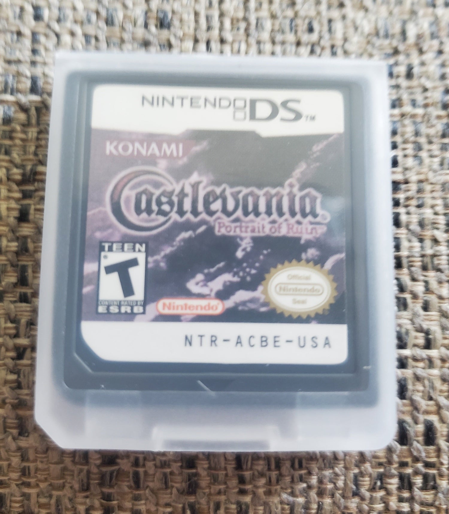 Castlevania Portrait of Ruin NDS Video Game Cartridge Nintendo DS 2006