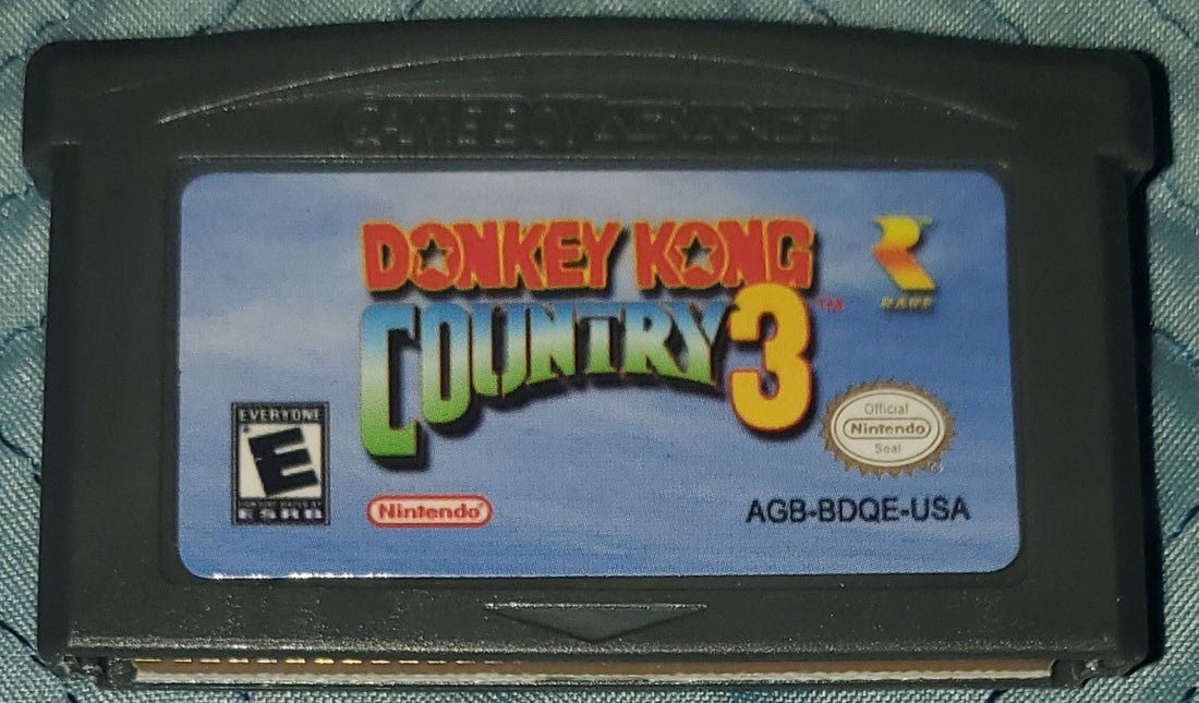 Donkey Kong Country 3 GBA Video Game Nintendo Game Boy Advance 2005