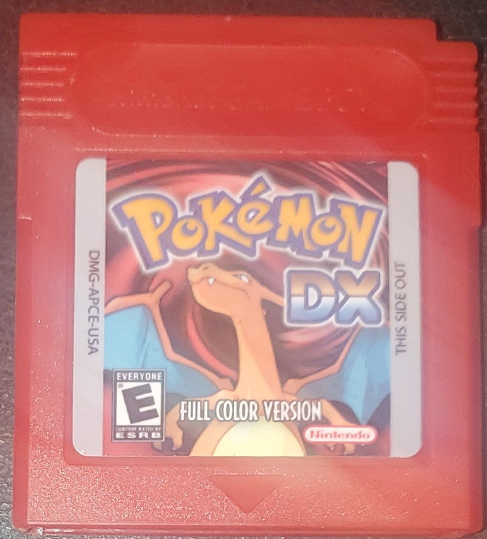 GBC Pokemon ROM Hack Video Game Cartridge GameBoy Color