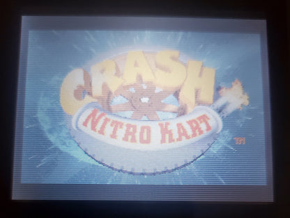 Crash Nitro Kart GBA Video Game Boy Advance Nintendo