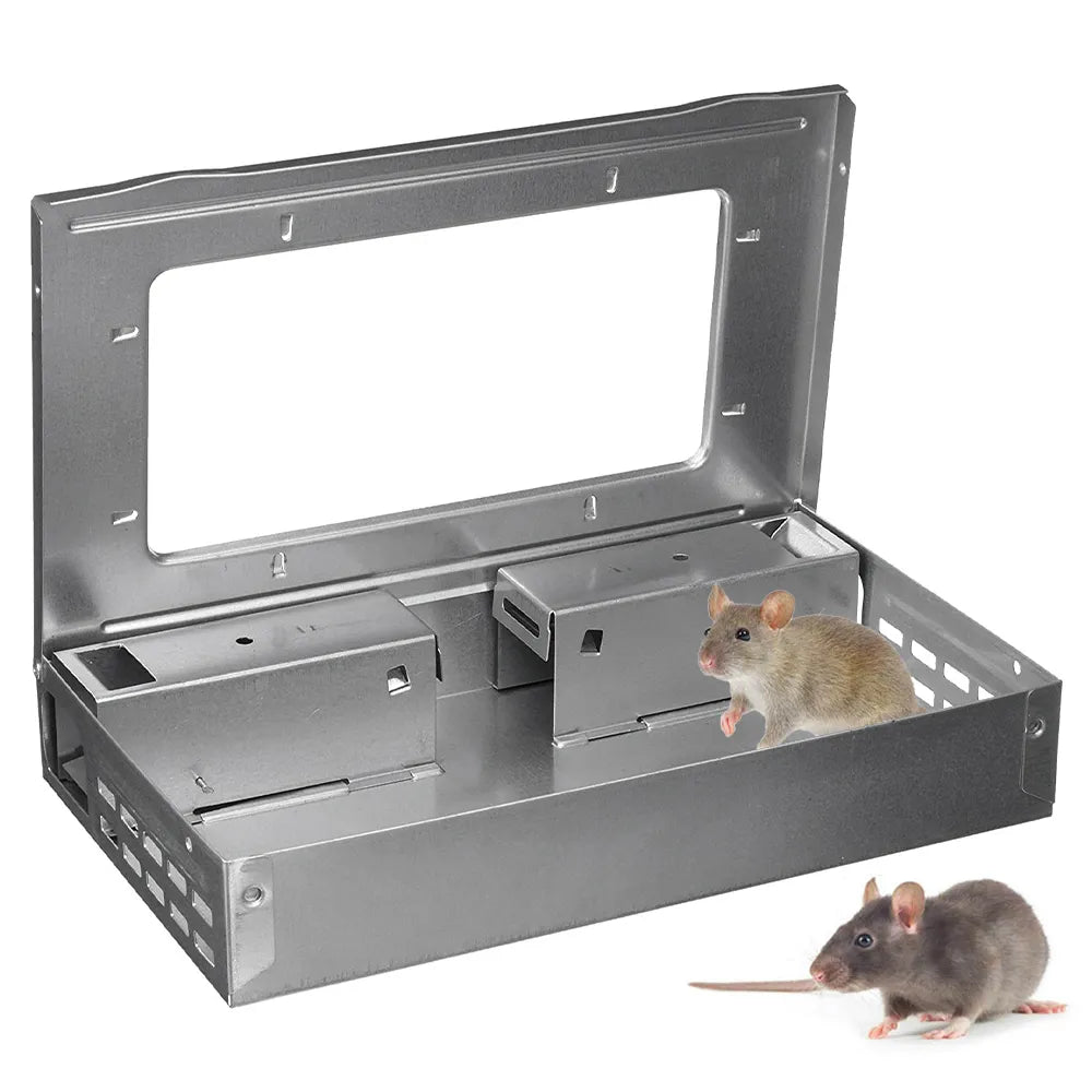 High Sensitive continuous &amp; Effective &amp; Reusable Rat mice mouse Trap Cage for Continuous Catching/ Pest Control