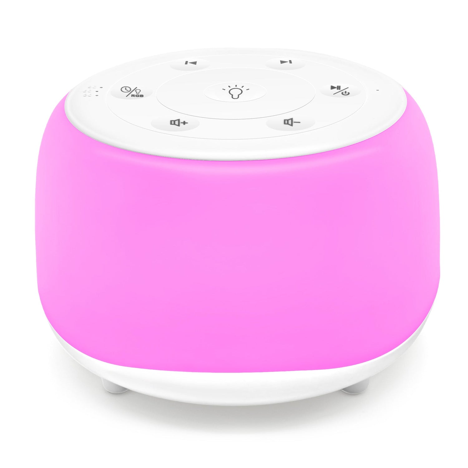 Portable Sound Machine with White Noise, Night Light, and Speaker for Baby&