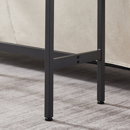 Bar Table Set with 2 Bar stools PU Soft seat with backrest Grey 43.31&