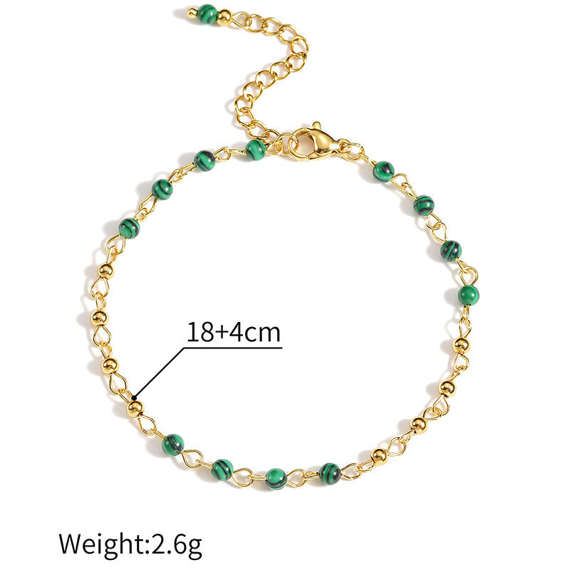 Retro style bead splicing women&