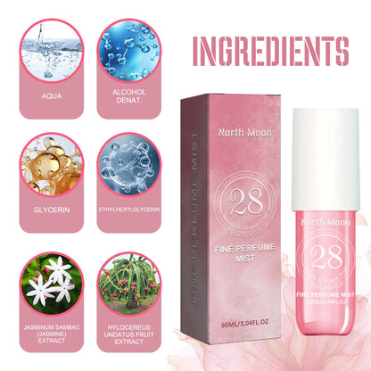 Perfume Spray Fresh Lasting Fragrance Non-Pungent Women&