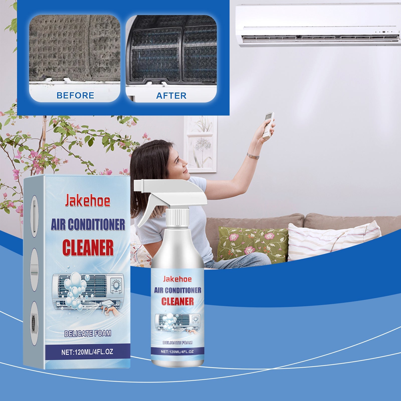 AC Bubble Decontamination Spray