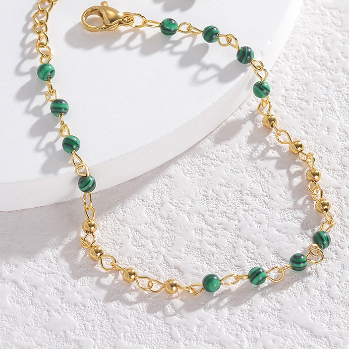 Retro style bead splicing women&