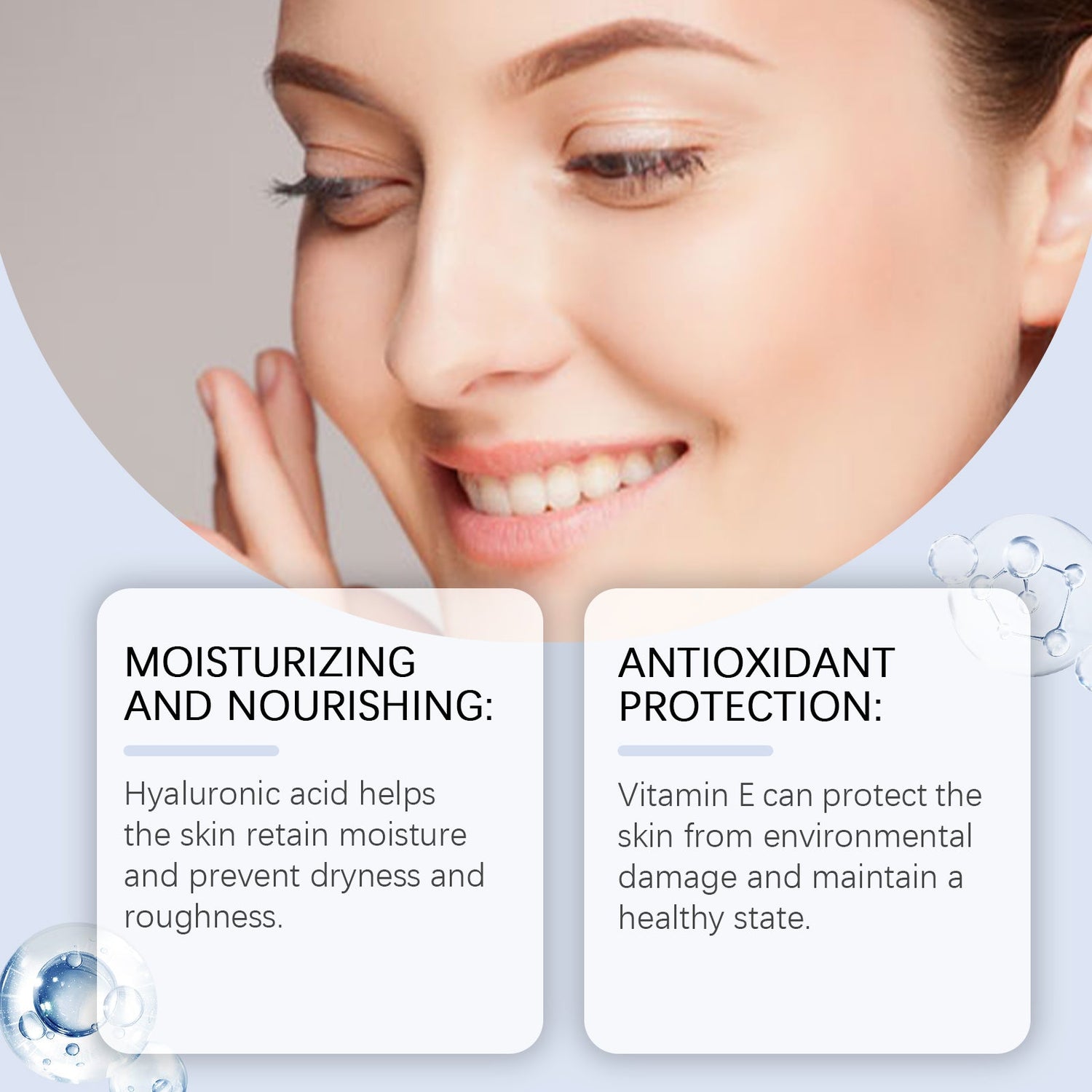 Hyaluronic Acid Hydrating Essence Gently Nourishes Skin, Hydrates, Moisturizes, Brightening And Rejuvenating Essence