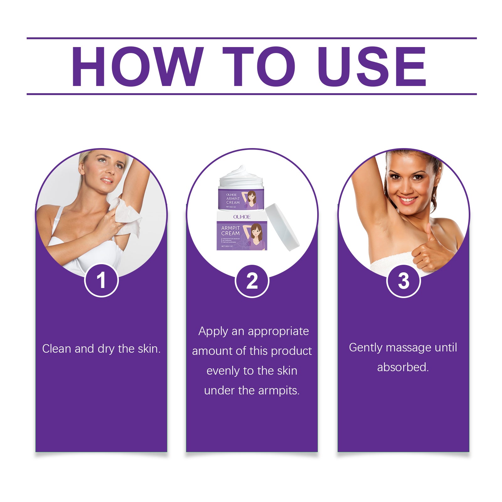 Body Care Cream Mild Long-Lasting Light Fragrance Body Parts Sweat Odor Refreshing Skin Care Body Cream
