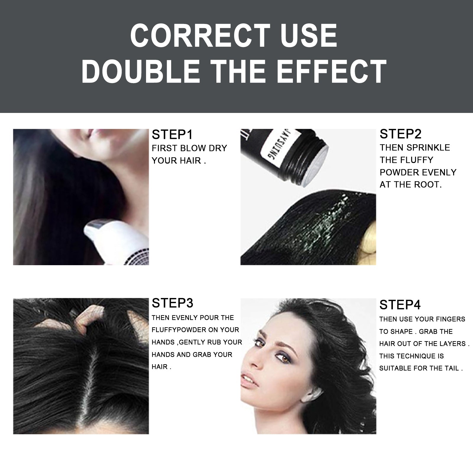 Hair Puff Powder Men&