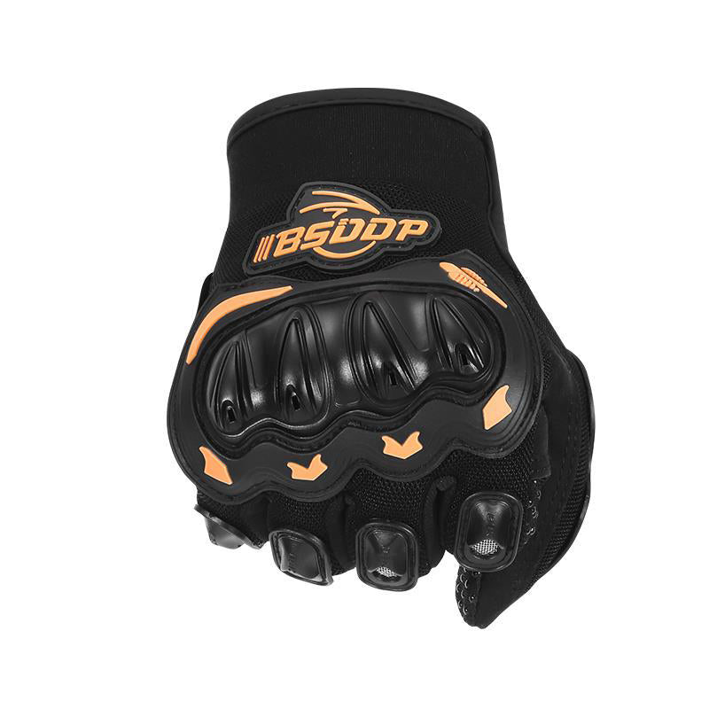 Motorcycle Riding Gloves, All Finger, Summer Breathable, Men&