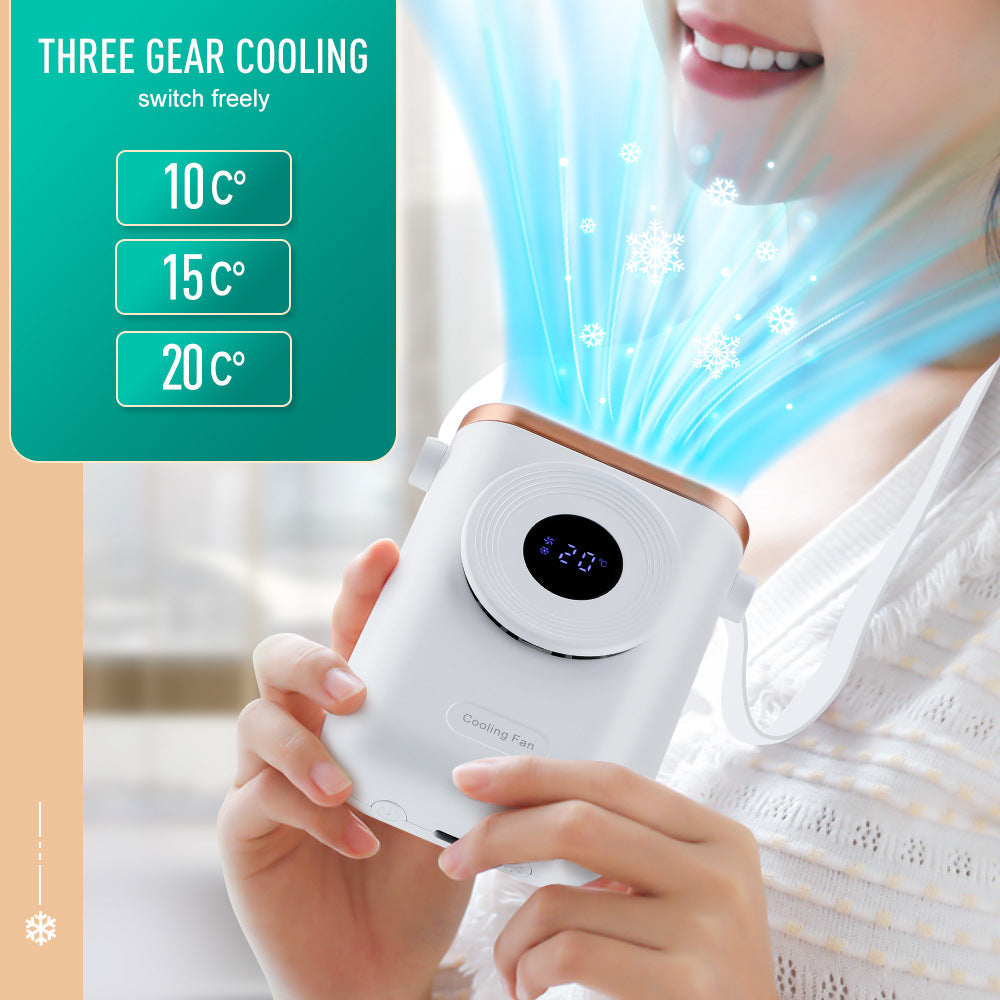 Neck Hanging Bladeless Fan