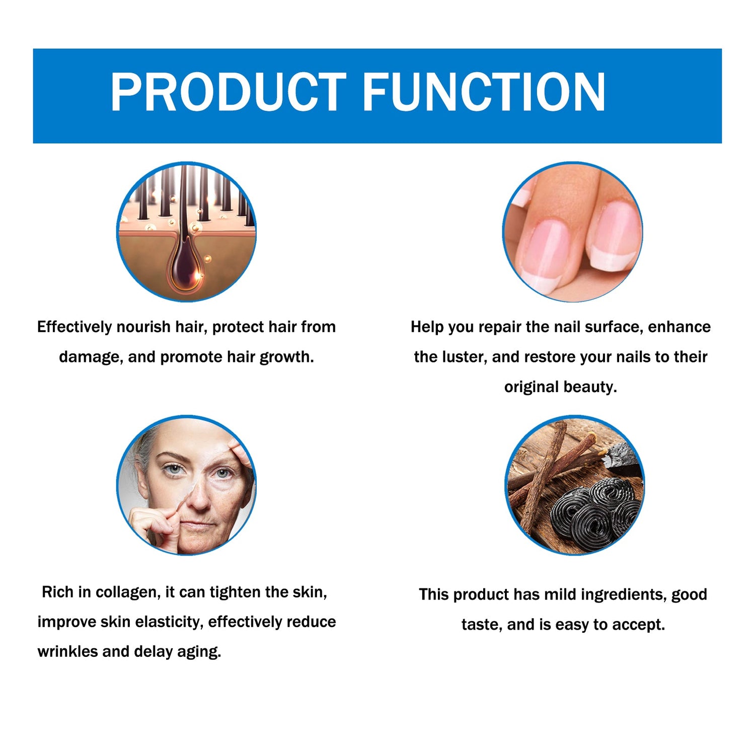 Anti-Aging Hair &amp; Nail Supplement