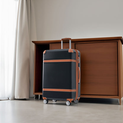 Hardshell Luggage Sets 3 Piece double spinner 8 wheels Suitcase with TSA Lock Lightweight 20&