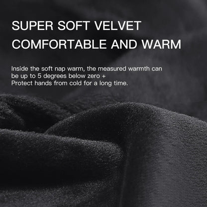 Outdoor warm cold windproof riding gloves touch screen windproof and anti-skid women&
