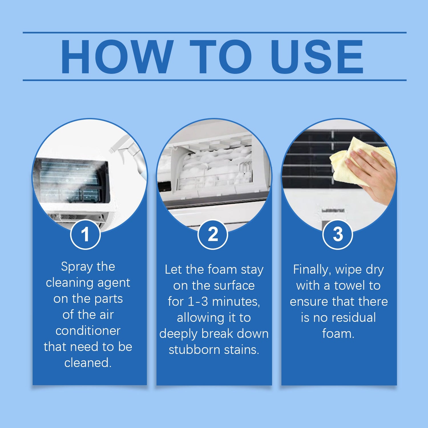 AC Bubble Decontamination Spray