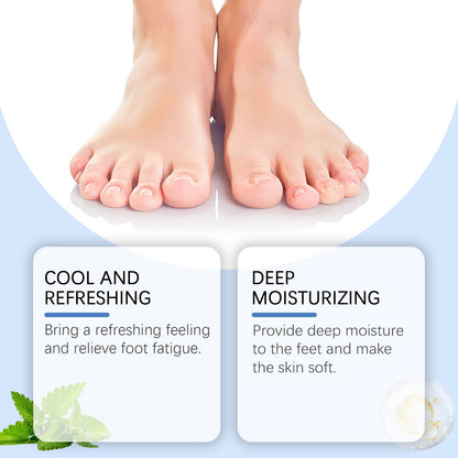 Mint Refreshing Foot Cream Hydrates And Restores Dry And Rough Skin With A Refreshing And Soothing Foot Cream