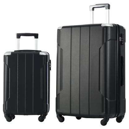 Hardshell Luggage Sets 3 Pcs Spinner Suitcase with TSA Lock Lightweight 20&