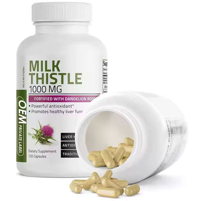 Milk Thistle Liver Supplement 120ct