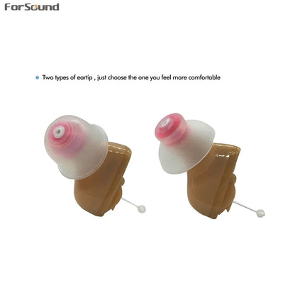 AST Style Best Quality Mini CIC Hearing Aid Invisible Hearing Aids Sound Amplifier  Good as Siemens Resound Phonak Hearing Aid