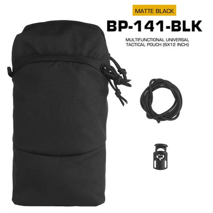 Tactical MOLLE Cylindrical Bag, 1.5L, for FCPC &amp; GP Backpacks.