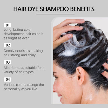 Herbal Hair Dye Shampoo