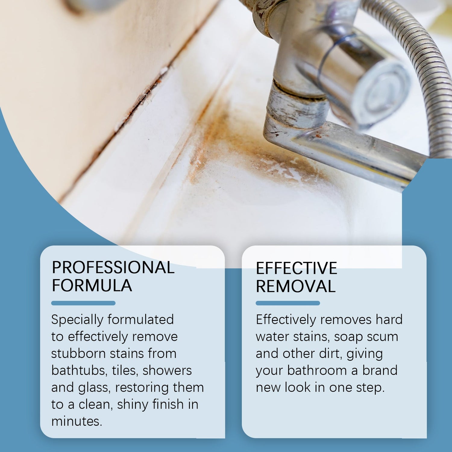 Bathroom Faucet Decontamination Cleaner