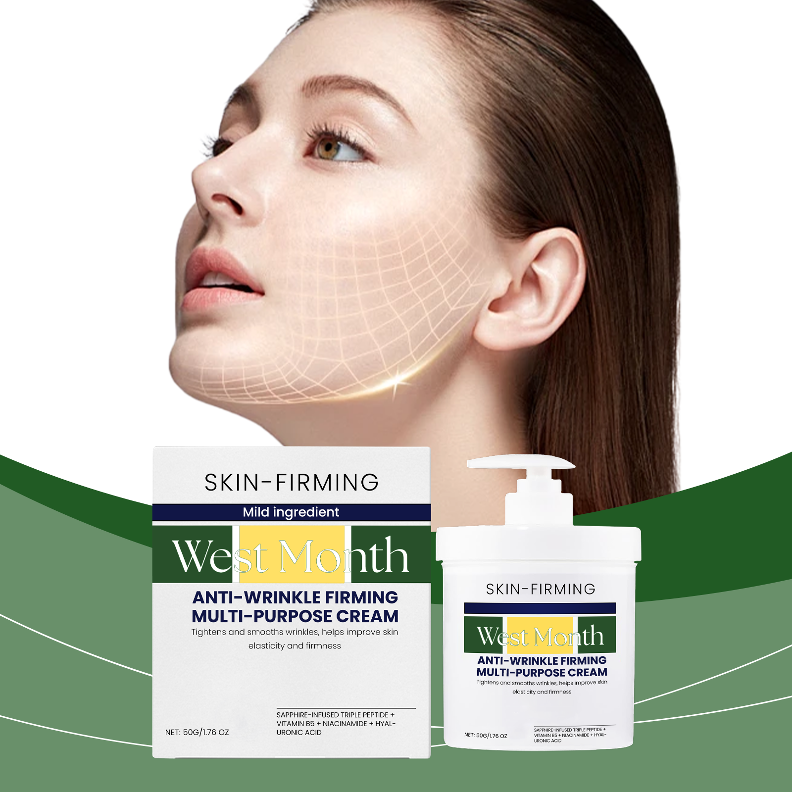 Hydrating &amp; Firming Face Repair Gentle Moisturizing &amp; Brightening Skin Hydrating &amp; Moisturizing Cream