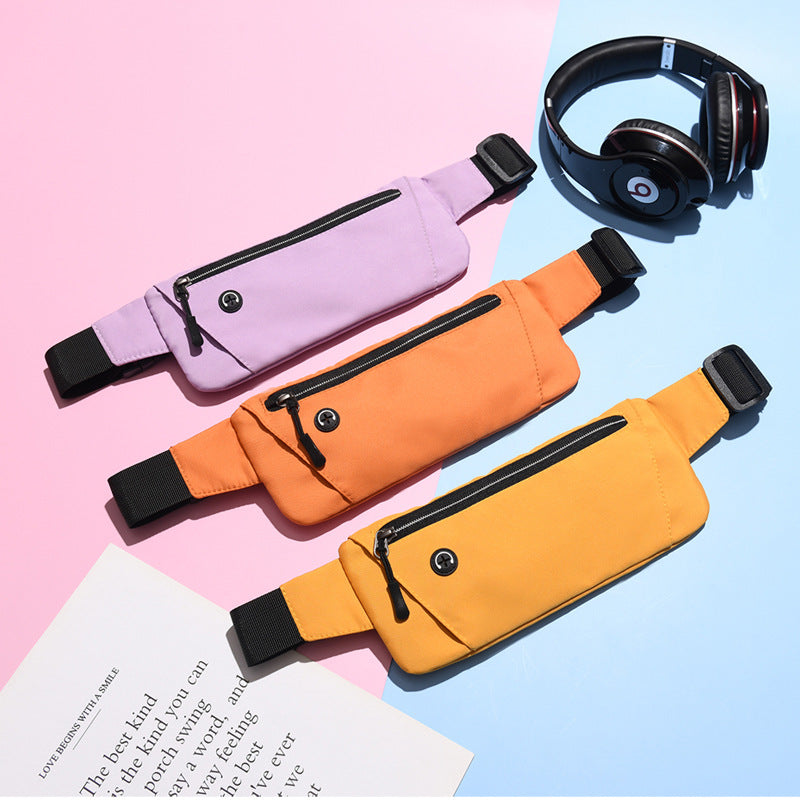 Outdoor mobile phone sports waist bag fitness men&