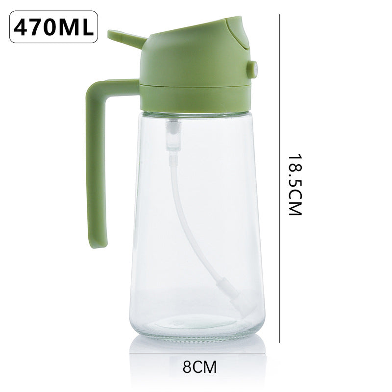 2-in-1 Kitchen Olive Oil Dispenser, Oil Sprayer, Grilling &amp; Picnic Tools