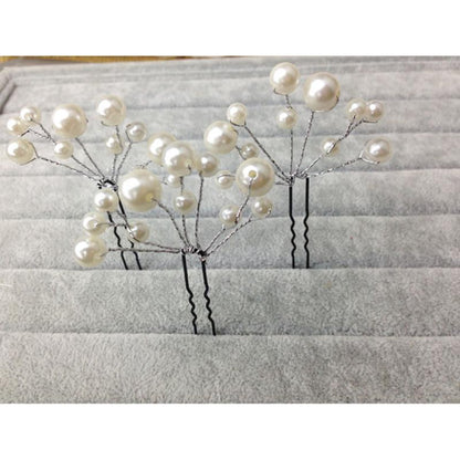 6 Pieces Wedding Bridal Hair Jewelry