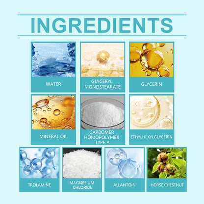 Leg Care Cream Mild Ingredients To Soothe Leg Discomfort Daily Moisturizing Massage Care Cream