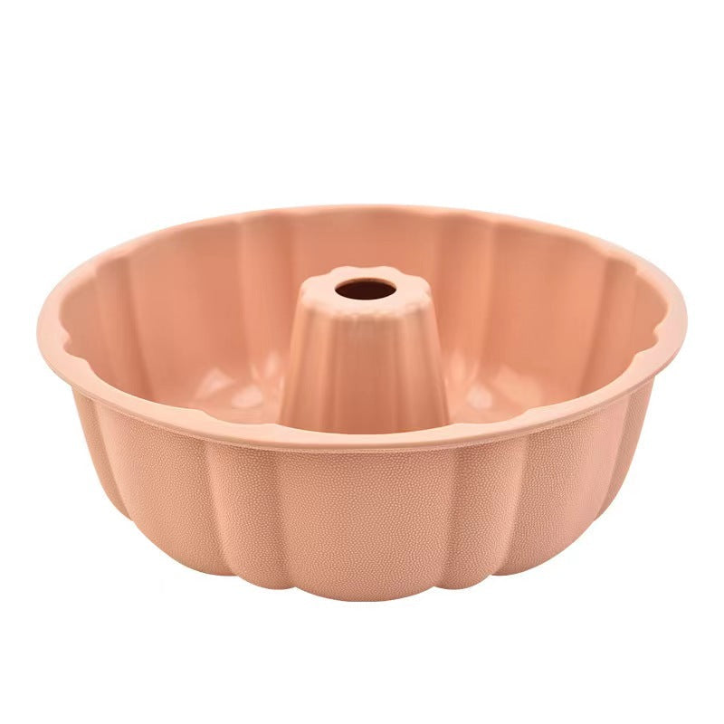 10-inch Non-Stick Silicone Bundt Pan - Multipurpose Baking Mold for Cakes, Jello &amp; Gelatin
