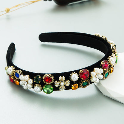 Fashion Baroque Court Headband Women&