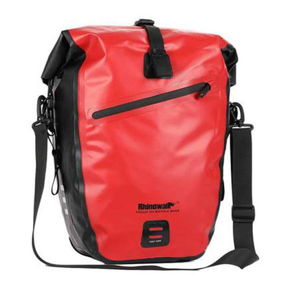 RhinowalkWaterproof Bike Bag 27L Travel Cycling Bag Basket Bicycle Rear Rack Tail Seat Trunk Bags bicycle bags &amp; panniers