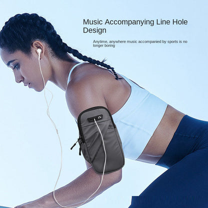 Sports running mobile arm bag, women&