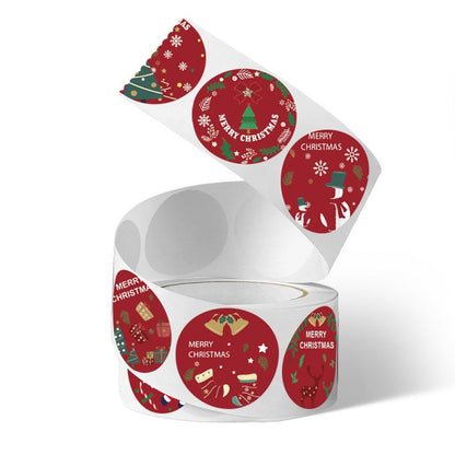 Christmas gift stickers decorative sealing sticker Merry Christmas Reward Self-adhesive labels Children&