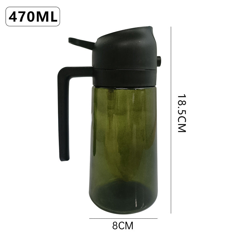 2-in-1 Kitchen Olive Oil Dispenser, Oil Sprayer, Grilling &amp; Picnic Tools