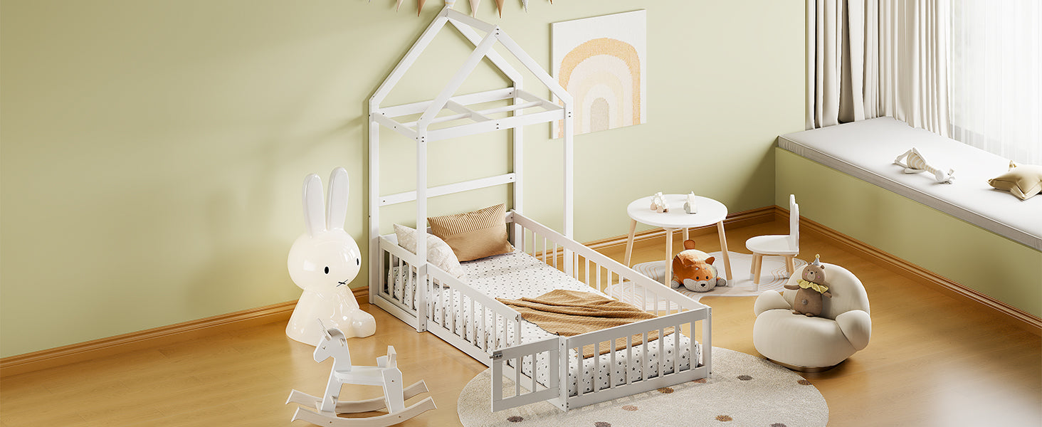 Wooden Twin Size Children&