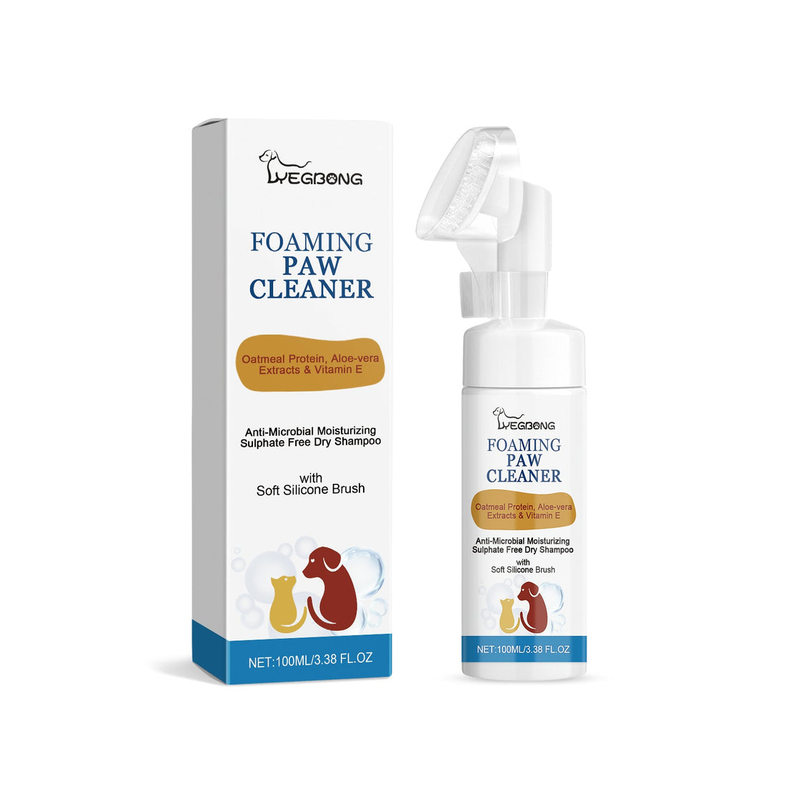 Pet Paw Foam Cleaner