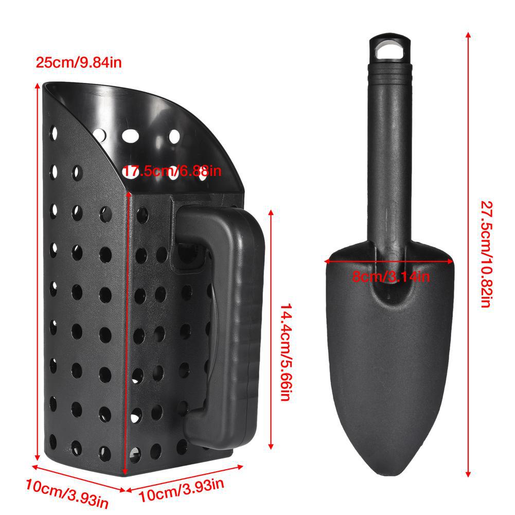 sand scoop hourglass sand bucket filter sieve children&