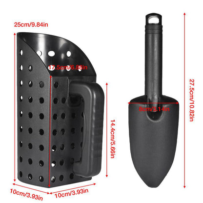sand scoop hourglass sand bucket filter sieve children&