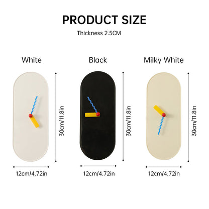 Dopamine - themed wall - mounted clock for home decor. Suitable for living rooms, a great kids&