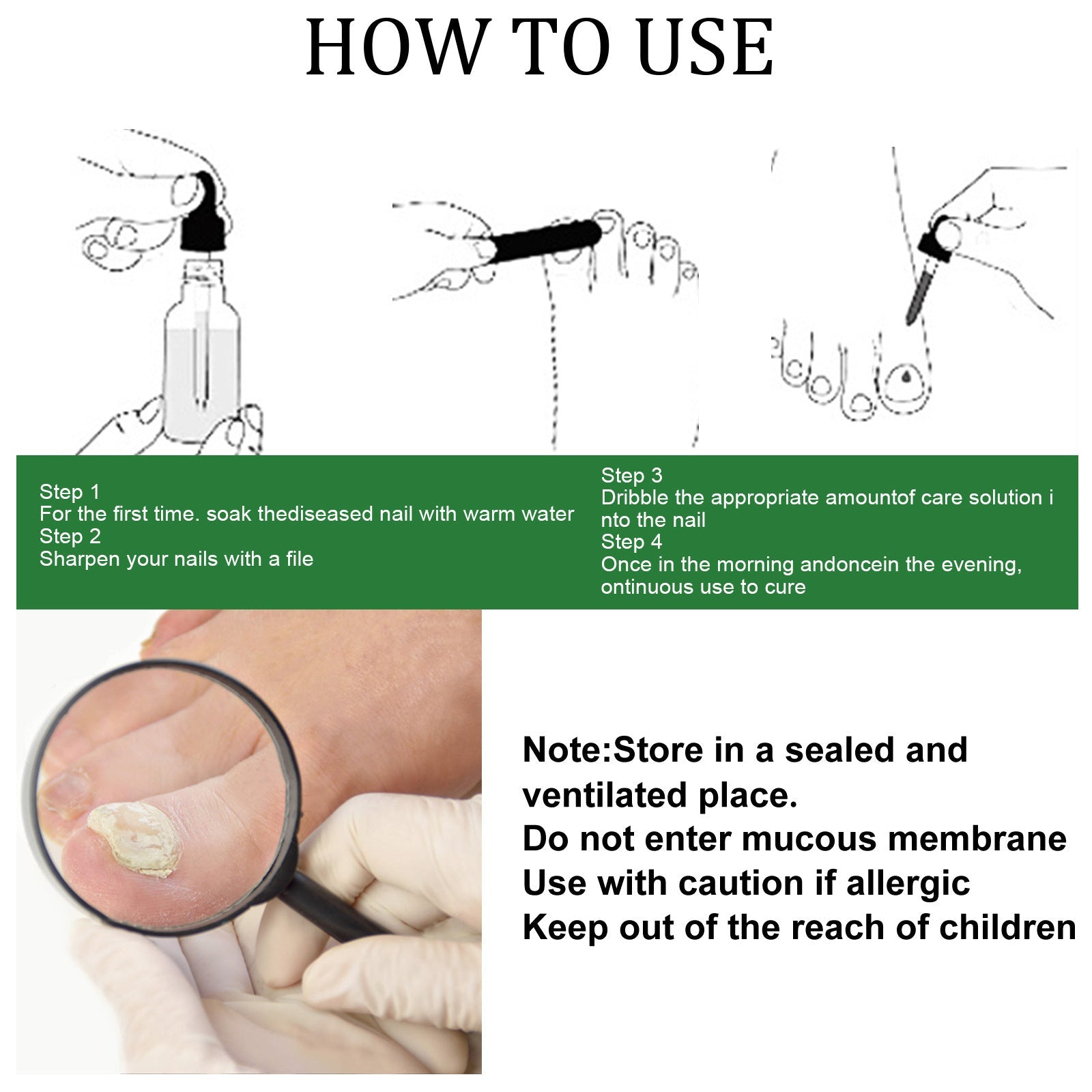 Nail Care Liquid Hand and Foot Nail Care Liquid Daily Cleaning Nail Brightness Soft Nail Moisturizing Nail