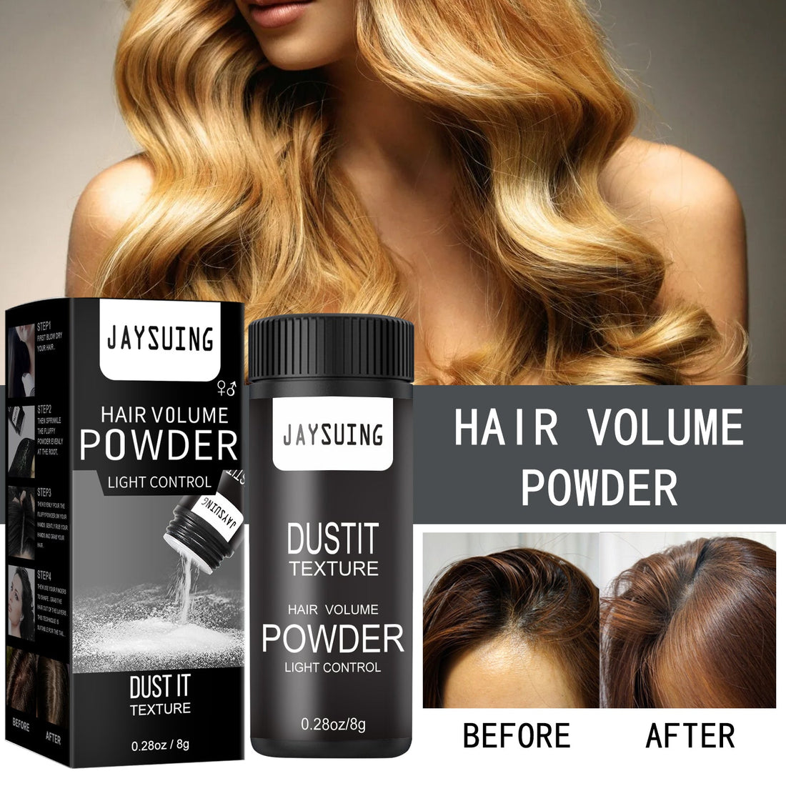 Hair Puff Powder Men&