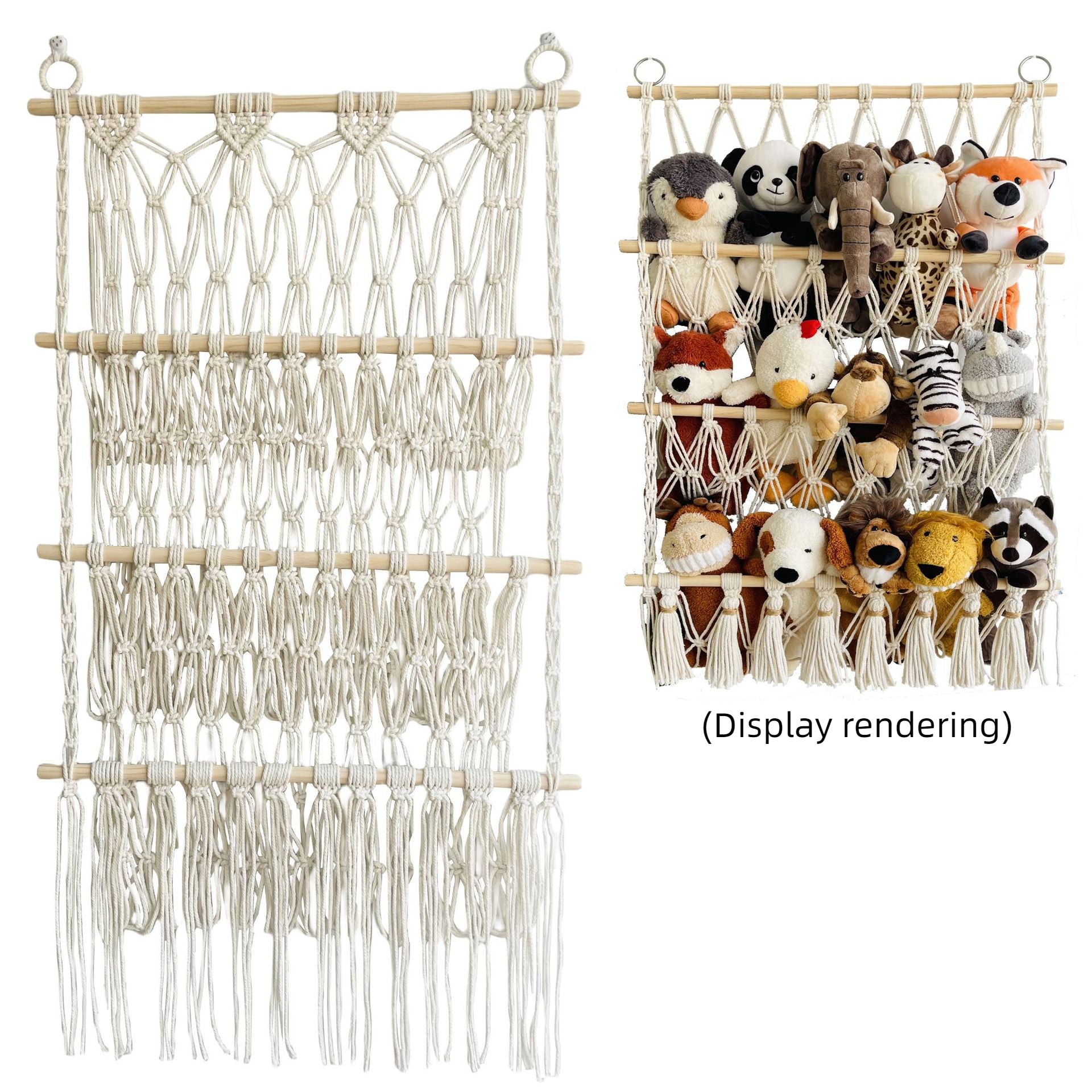 Simple decoration of shelves for children&