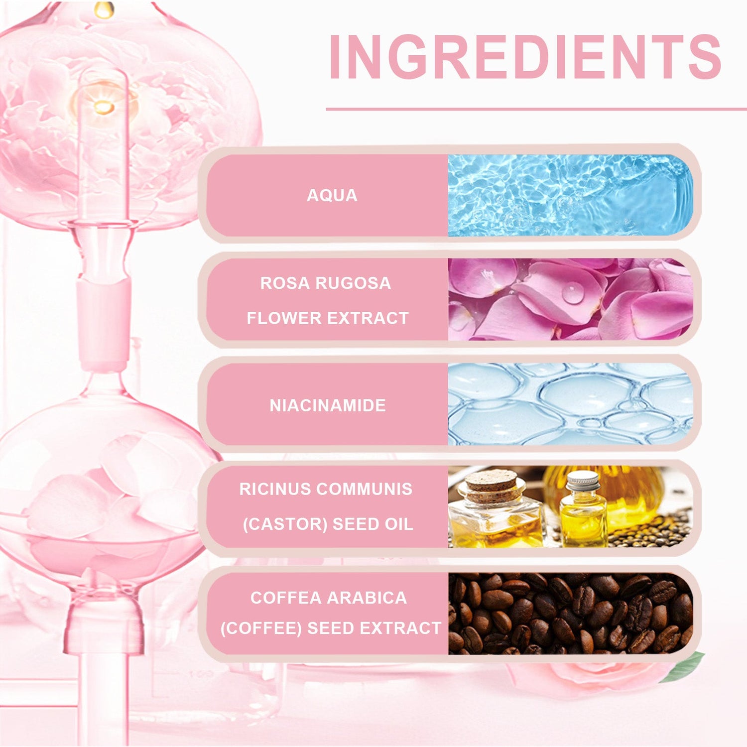 Rose Stem Flower Oil, Body Skin Massage Treatment Moisturizing And Firming Loose Skin Slimming Treatment Oil