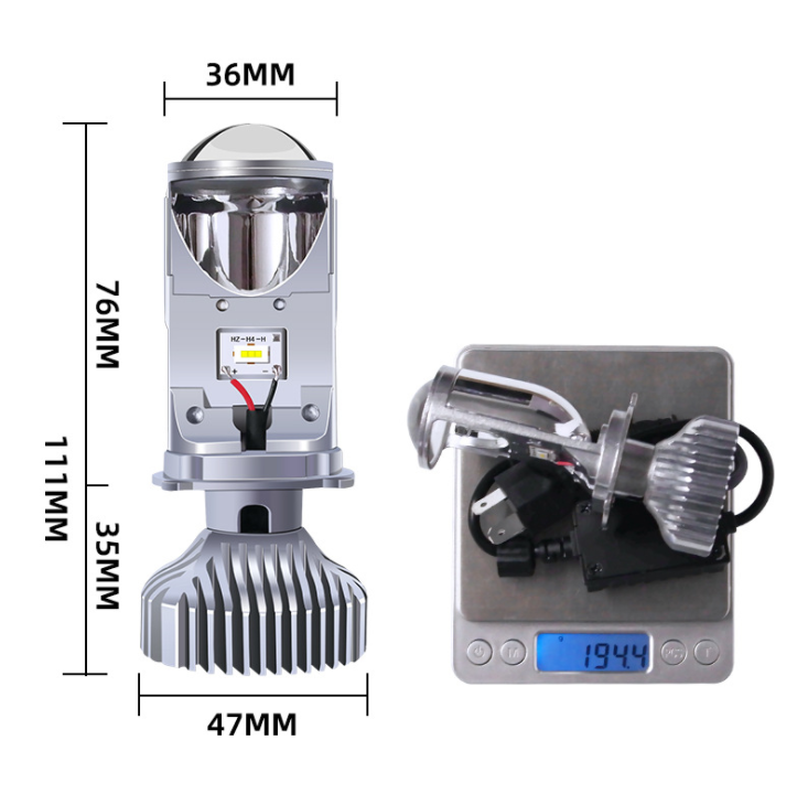 H4 LED Mini Projector Headlight