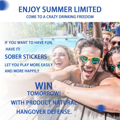 Hangover Patches, Relieve Discomfort After Drinking Hangover Cure Body Care Hangover Stickers