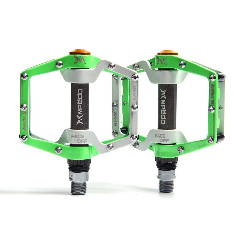 Bicycle Pedal Mountain Bike Peilin Pedal Aluminum Alloy Bearing Pedal Dead Fly Non-Slip Two Peilin